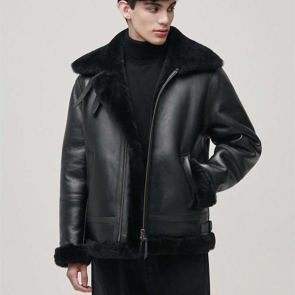 Winter Clothes Shop - B6 Sheepskin and Fur Men's Genuine