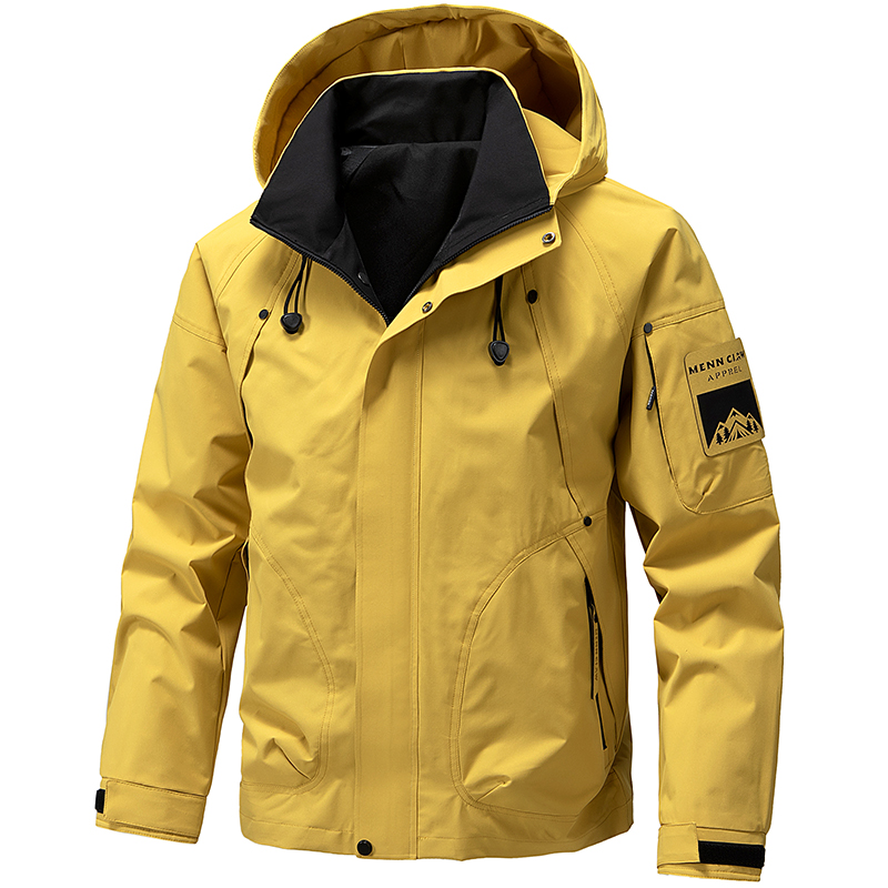 Windproof Jacket Softshell - 2026 Spring Waterproof Hooded Jacket Men