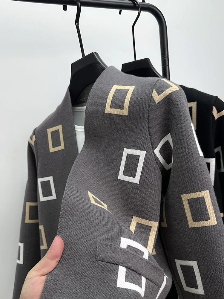 Quality Winter Clothing - Luxury Quality Men's Designer Knitted Cardigan