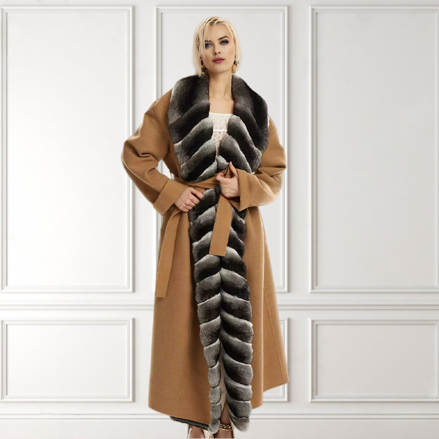 Winter Clothes Shop - Real Fur Collar Women Standout Winter