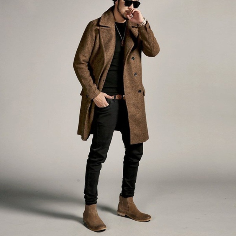 New Men's Jackets Casual Pocke – Winter Clothes Shop recenzja i cena