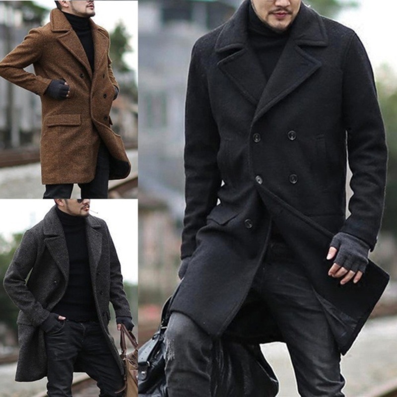 New Men's Jackets Casual Pocke – Winter Clothes Shop recenzja i cena