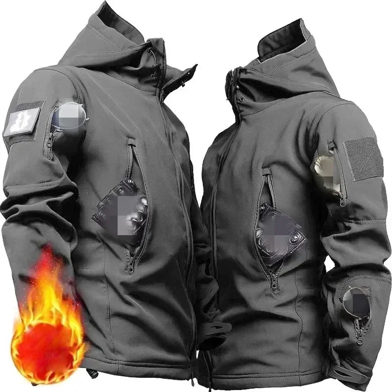 New Hiking Jackets Autumn Men' – Windproof Jacket Softshell recenzja i cena