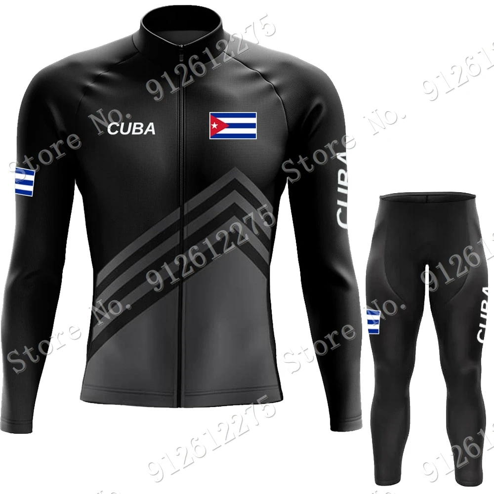 Cuba Cycling Jersey Set Cyclin – Winter Clothing Men Sale recenzja i cena