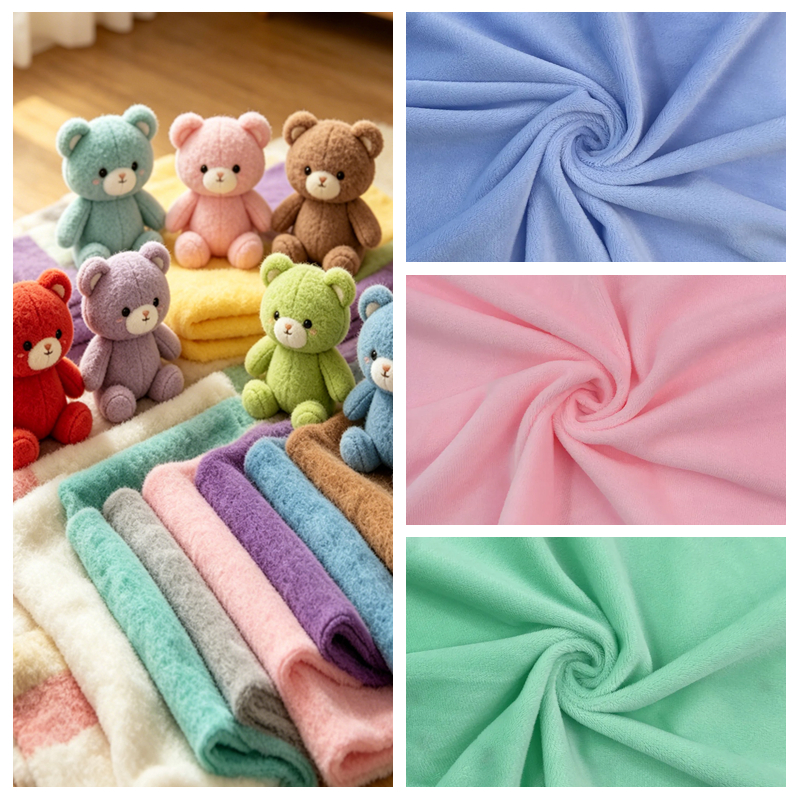 44 Colors Soft Short Plush Fab – Winter Clothing Colors recenzja i cena