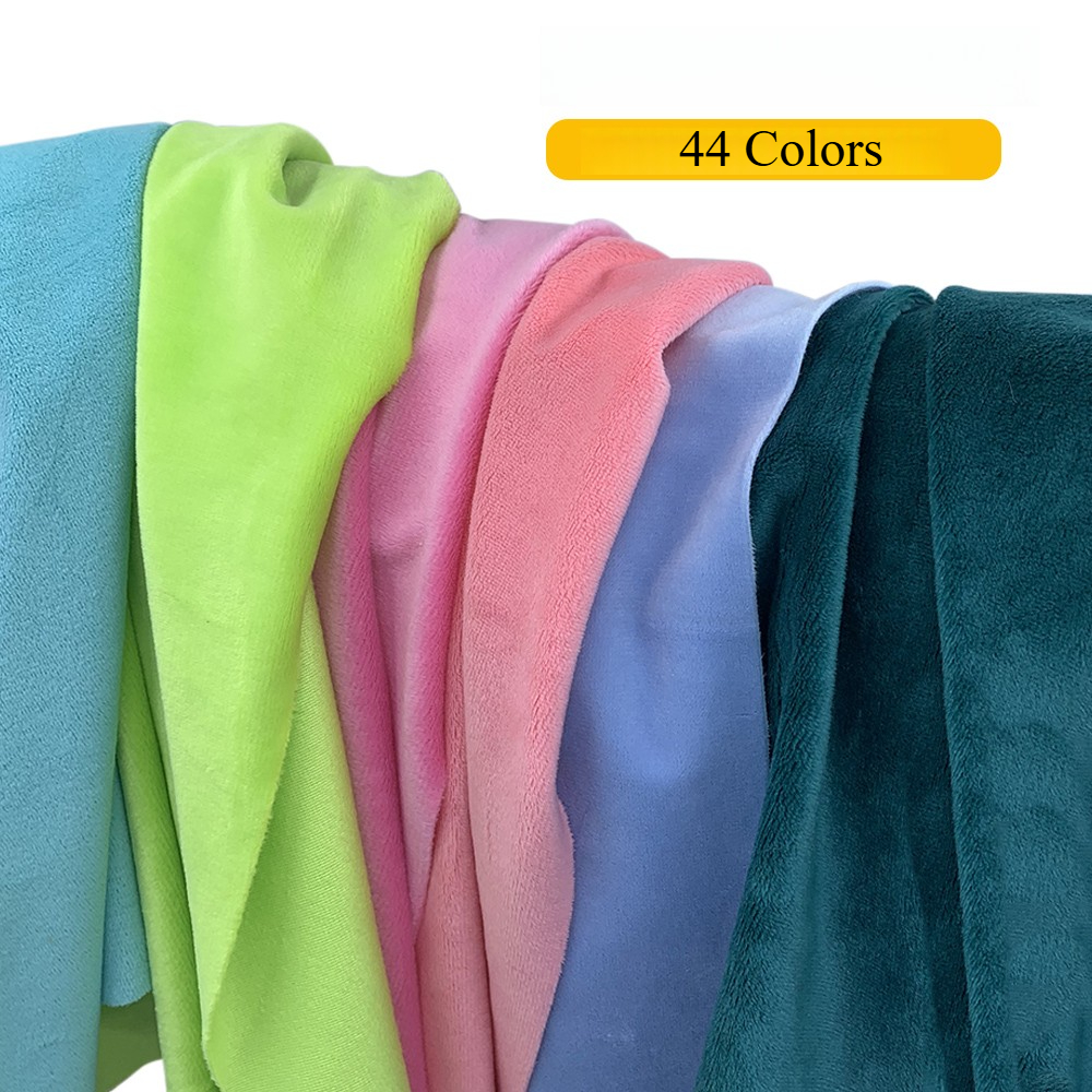 44 Colors Soft Short Plush Fab – Winter Clothing Colors recenzja i cena