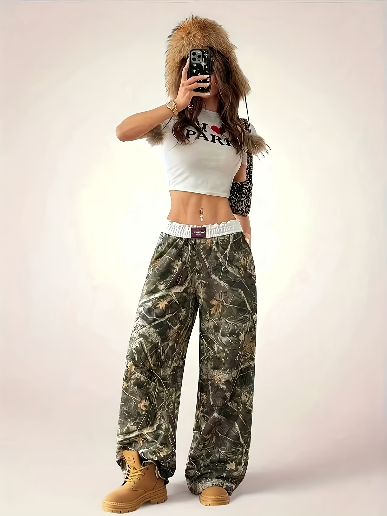 Ladies' casual camouflage prin – Winter Clothing Offer recenzja i cena