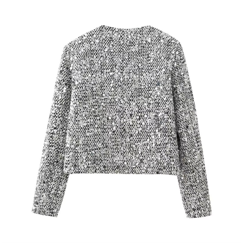 Party Club chic shiny Blazer s – Winter Clothing Dress Up recenzja i cena
