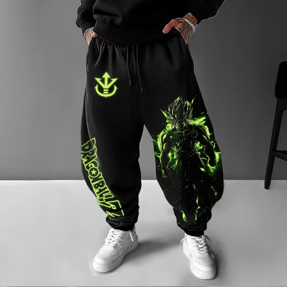 Dragon Ball Men's Pants Sports – Y2K Winter Clothing recenzja i cena