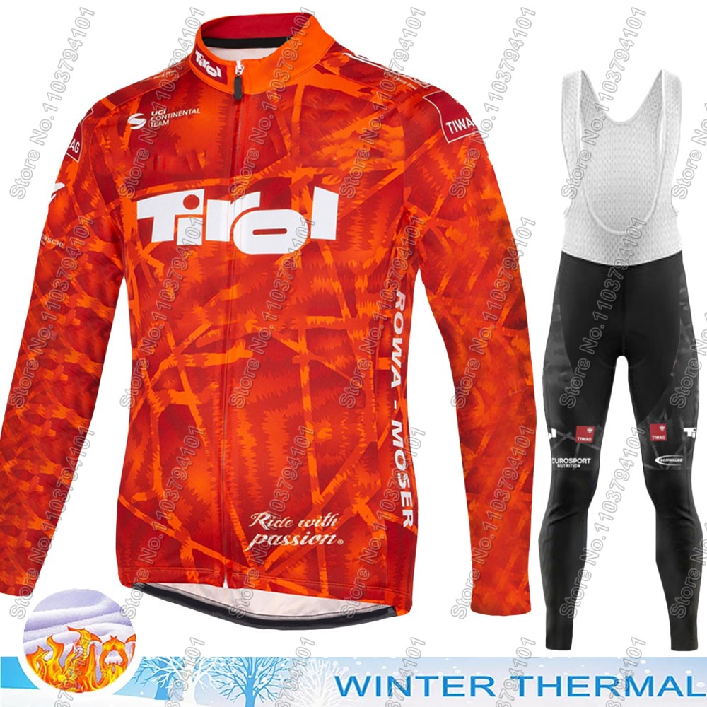 Tirol Team 2024 Cycling Jersey – Winter Clothing Men Sale recenzja i cena