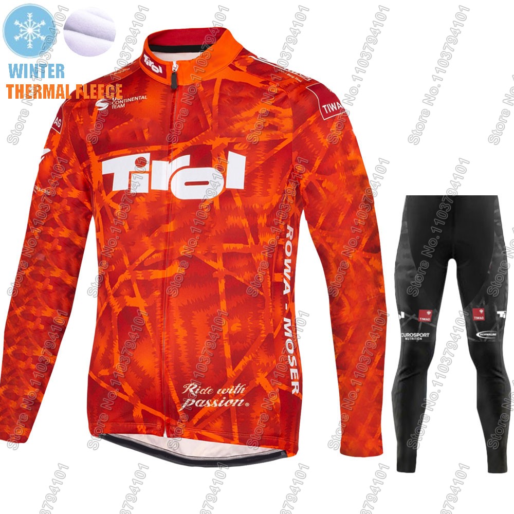 Tirol Team 2024 Cycling Jersey – Winter Clothing Men Sale recenzja i cena