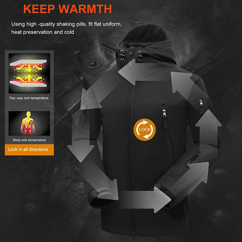 2026 Men's Winter Outdoor Soft – Windproof Jacket Softshell recenzja i cena