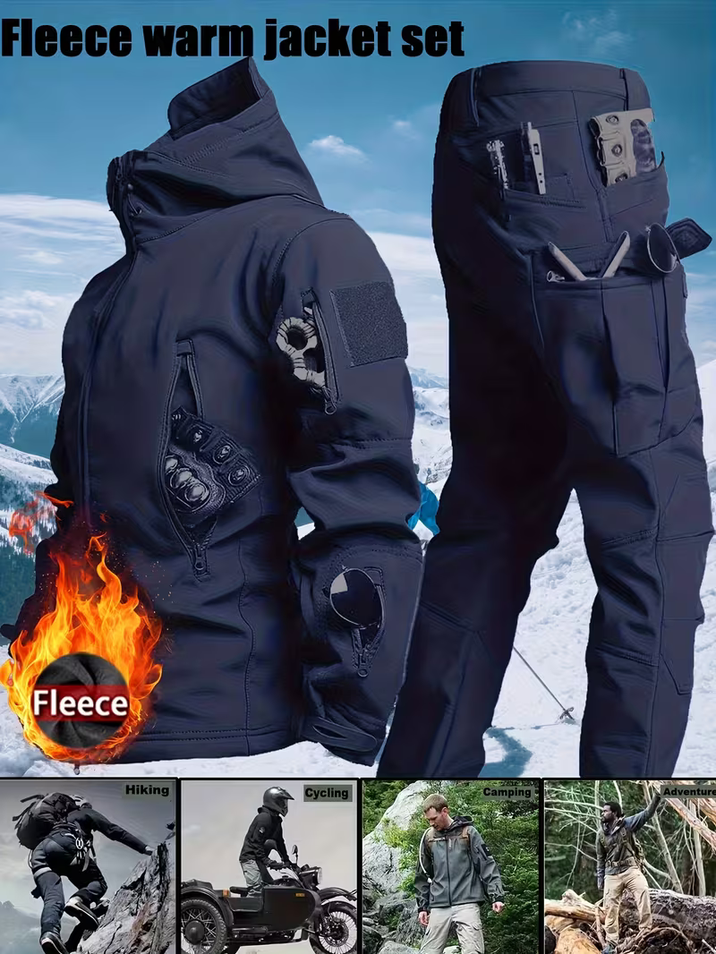 2026 Men's Winter Outdoor Soft – Windproof Jacket Softshell recenzja i cena