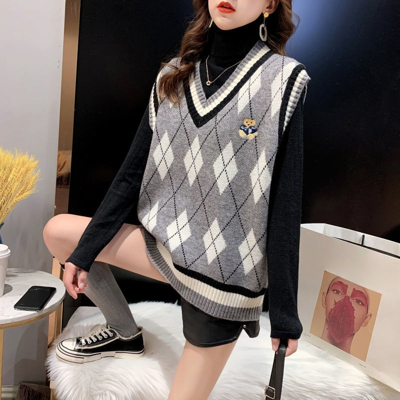 Red Knit Vests For Women Sleev – Winter Clothing Offer recenzja i cena