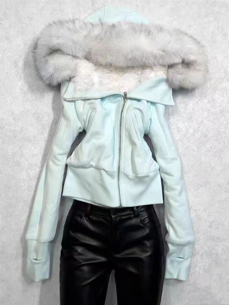 Aesthetic Vintage Slim Hooded  – Winter Clothing Aesthetic recenzja i cena