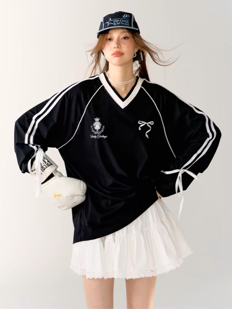 HOUZHOU Vintage Y2k Women Spor – Winter Clothing Aesthetic recenzja i cena