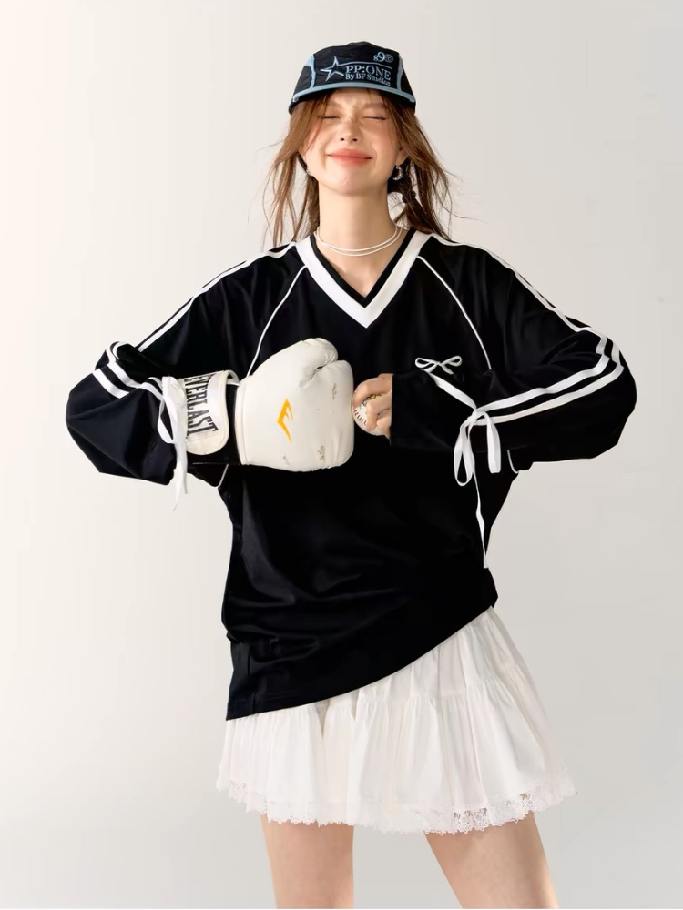 HOUZHOU Vintage Y2k Women Spor – Winter Clothing Aesthetic recenzja i cena