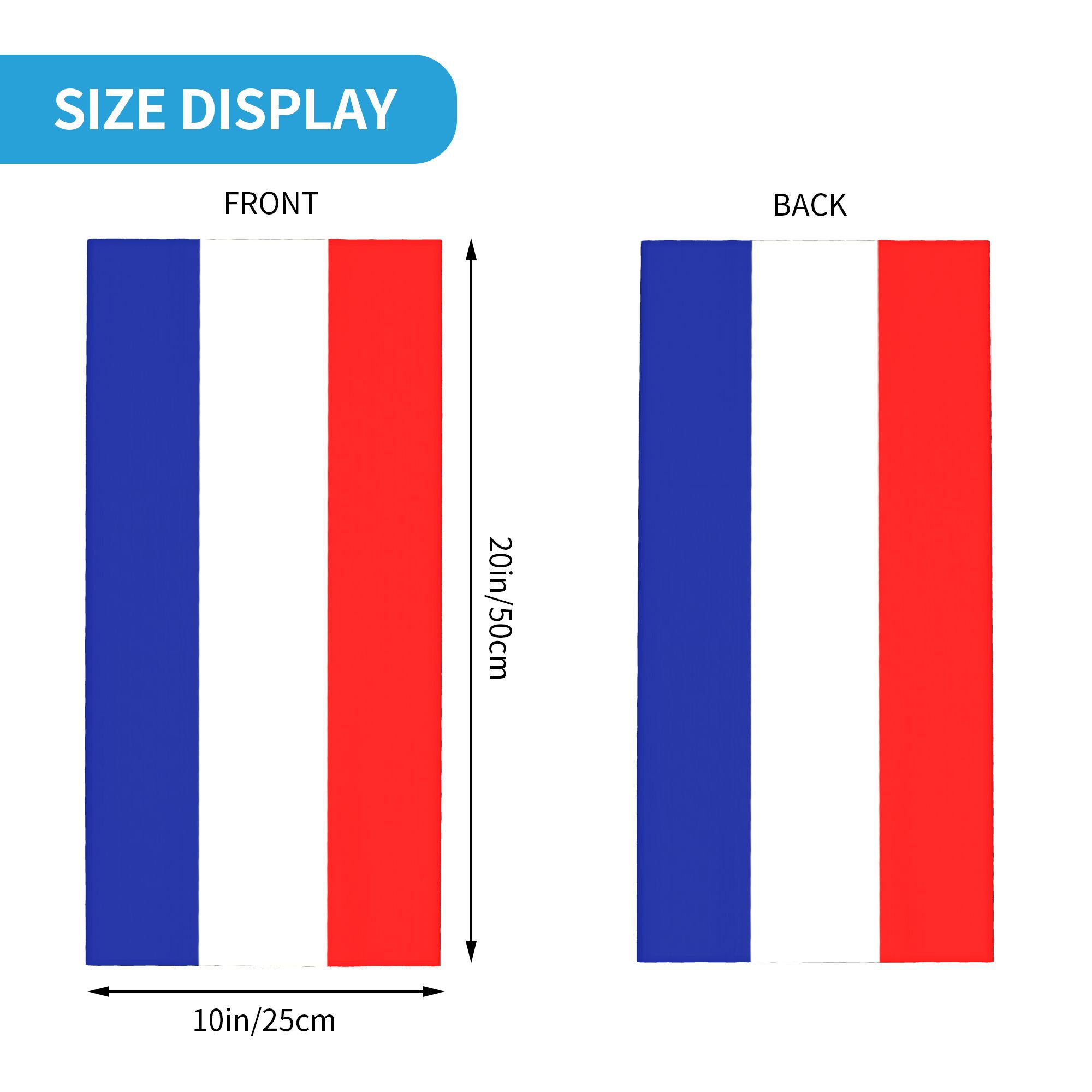 Custom French Flag France Band – Neck Gaiter Fleece recenzja i cena
