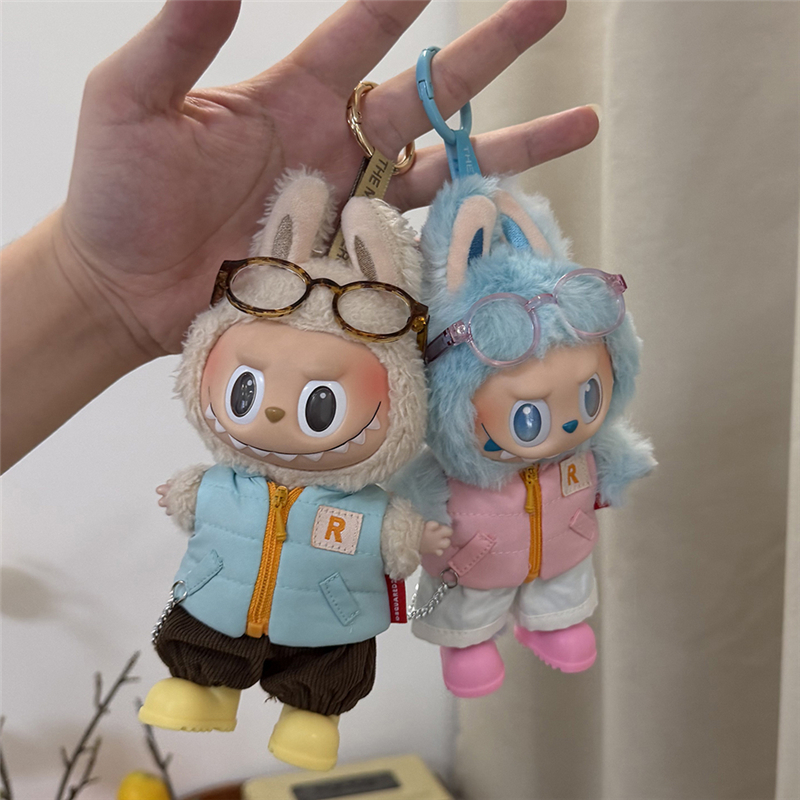 For 15 17cm Labubu Doll Down J – Winter Clothing Outfits recenzja i cena