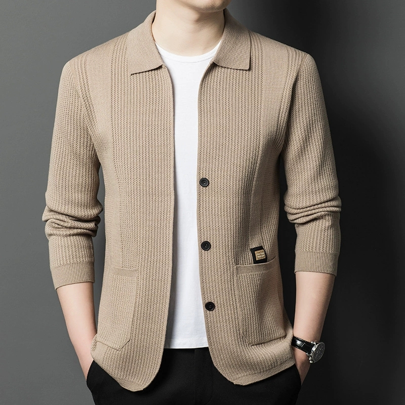 High-Quality Men's Knitted Car – Quality Winter Clothing recenzja i cena
