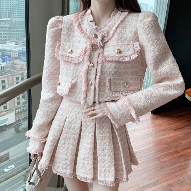 Women Elegant Tassel Y2K Korea – Y2K Winter Clothing recenzja i cena
