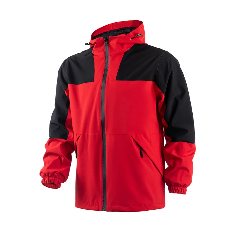 Men Jacket Hooded Windbreaker  – Windproof Jacket Softshell recenzja i cena