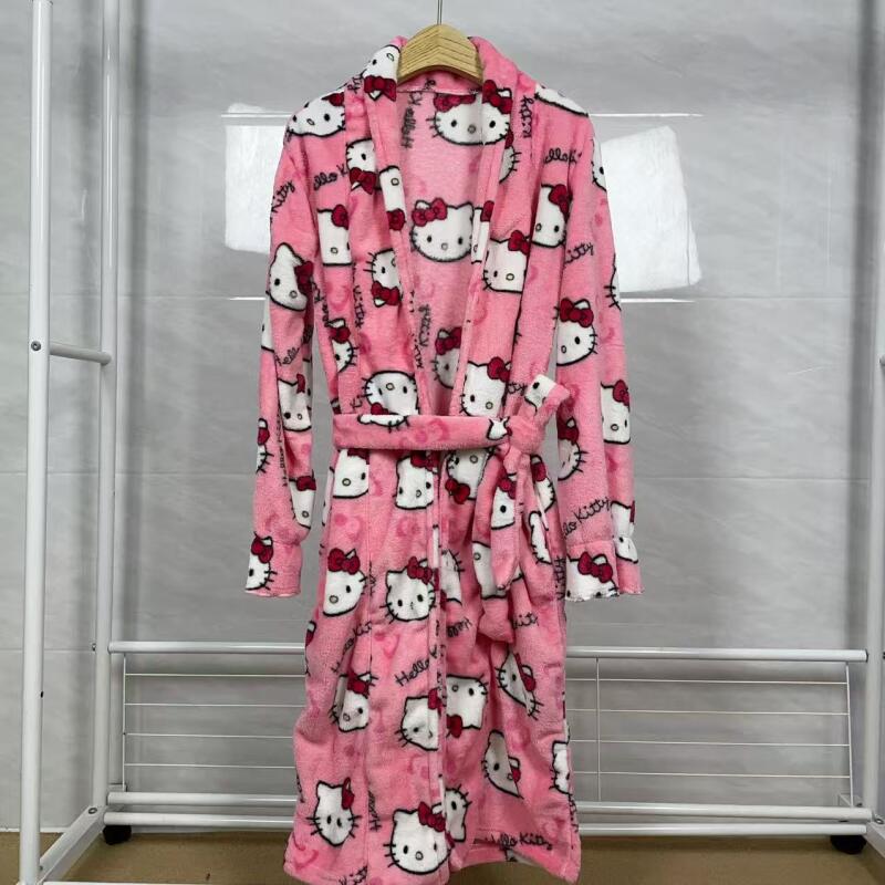 Nightgown Hello Kitty New Autu – Winter Clothes Shop recenzja i cena