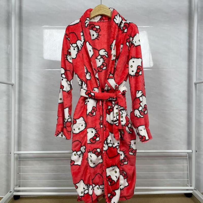 Nightgown Hello Kitty New Autu – Winter Clothes Shop recenzja i cena