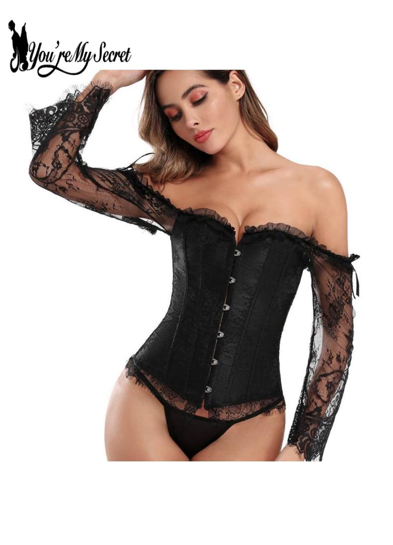 Gothic Long Sleeved Corset Wom – Winter Clothing Dress Up recenzja i cena