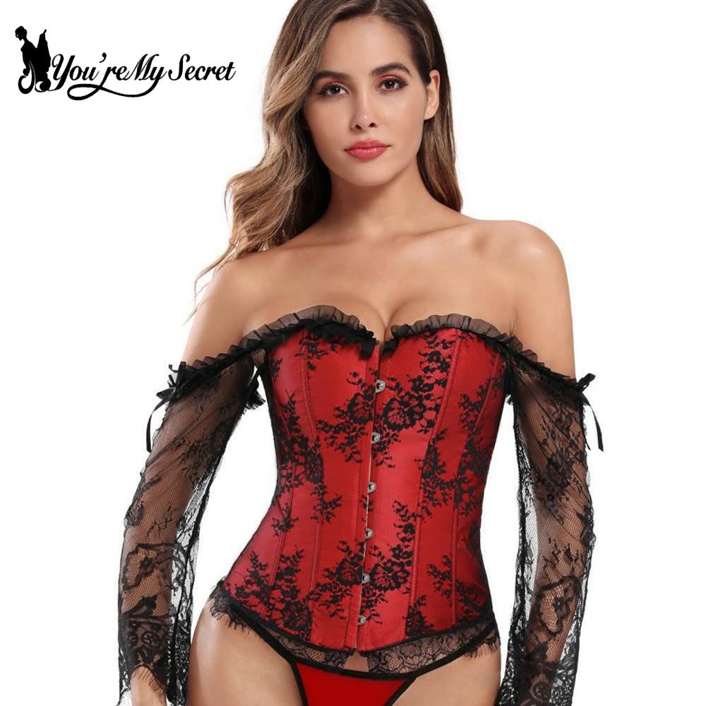 Gothic Long Sleeved Corset Wom – Winter Clothing Dress Up recenzja i cena