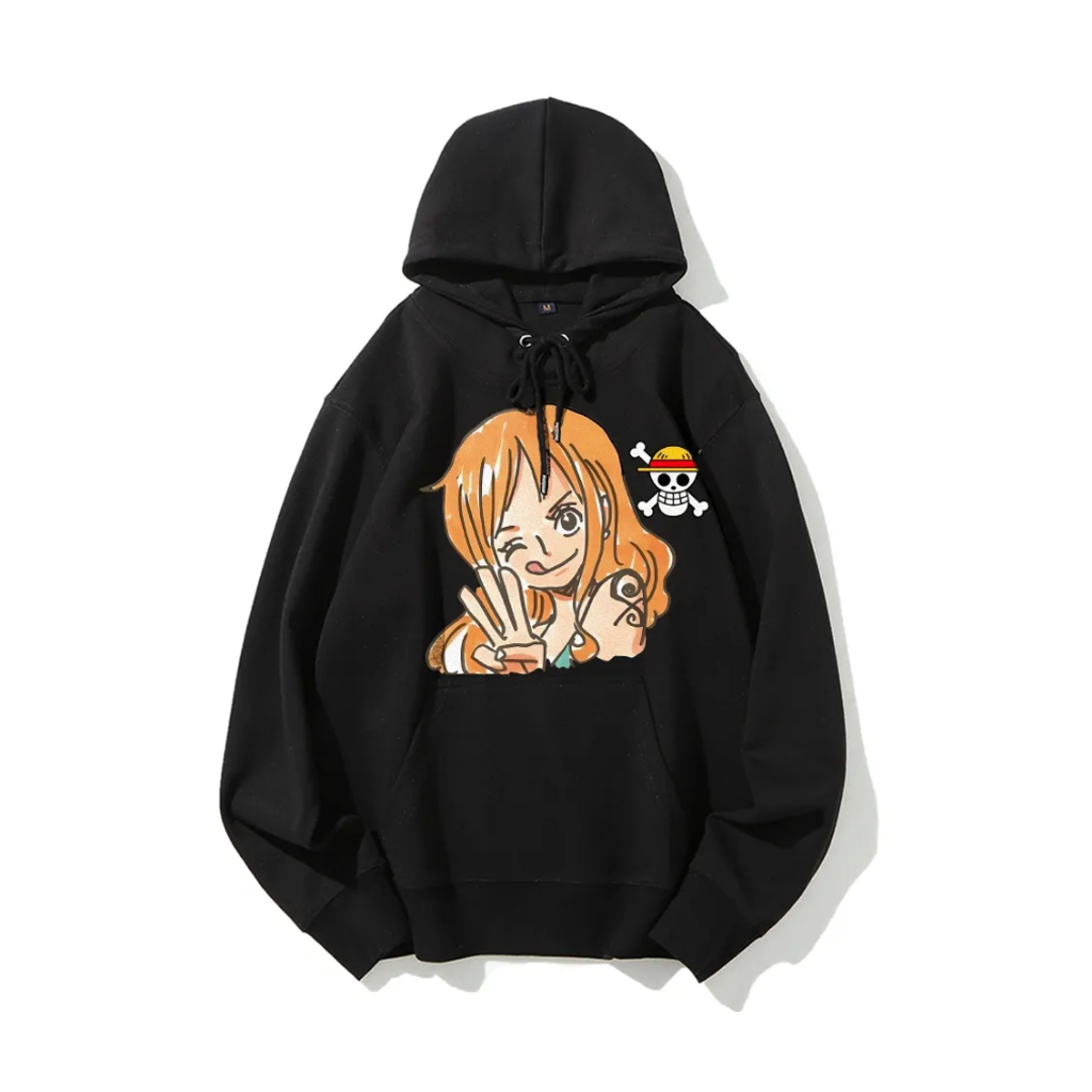 One Piece Nami Anime Hoodie Me – Y2K Winter Clothing recenzja i cena