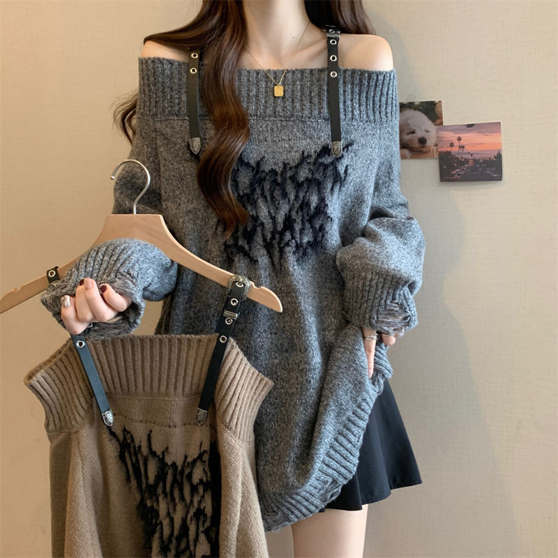 Torn Knitted Sweaters For Wome – Winter Clothing Offer recenzja i cena
