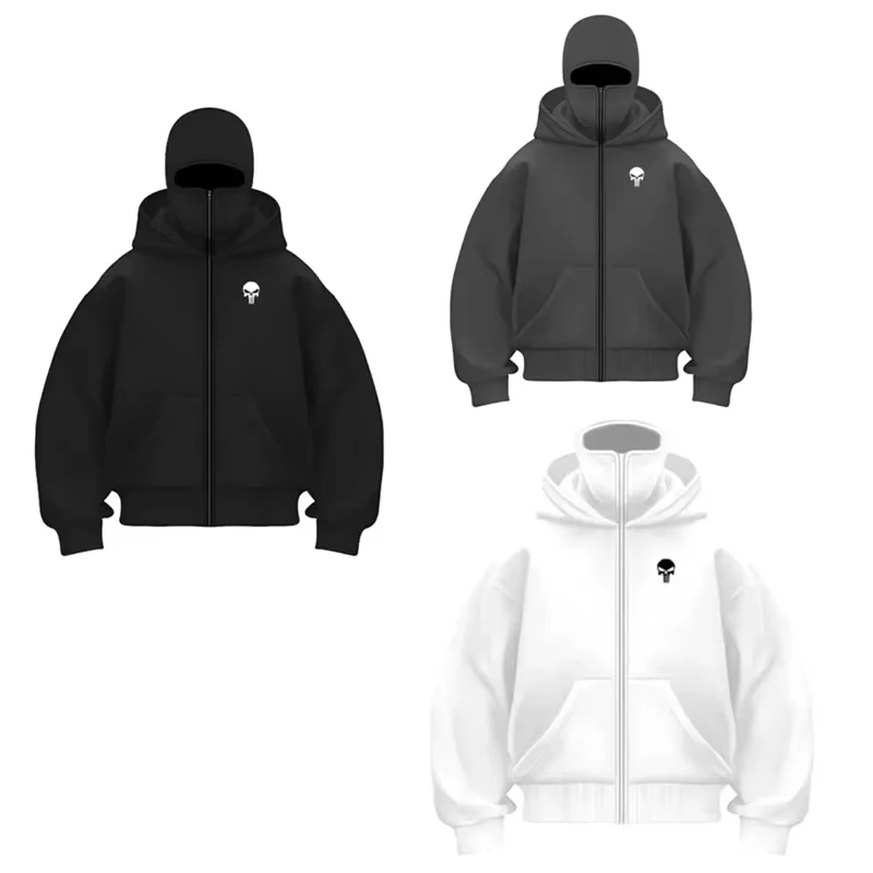 Unisex Double Hooded Fleece Sw – Winter Clothing Dress Up recenzja i cena