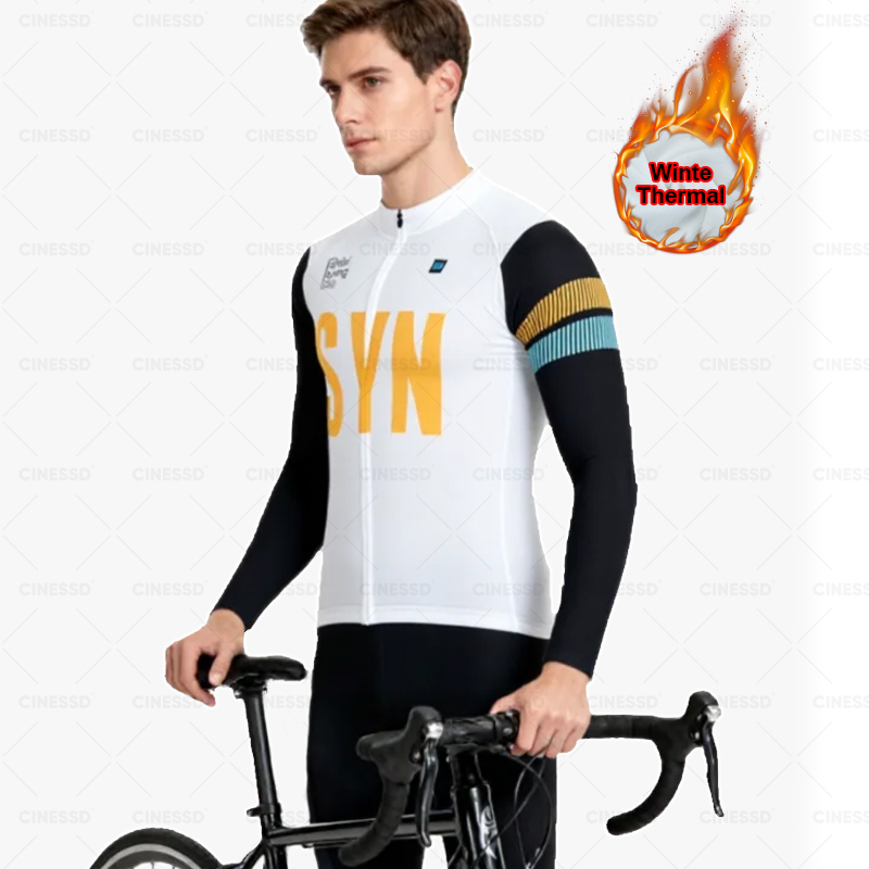 Long Sleeve Bike Shirt Winter  – Winter Clothing Men Sale recenzja i cena
