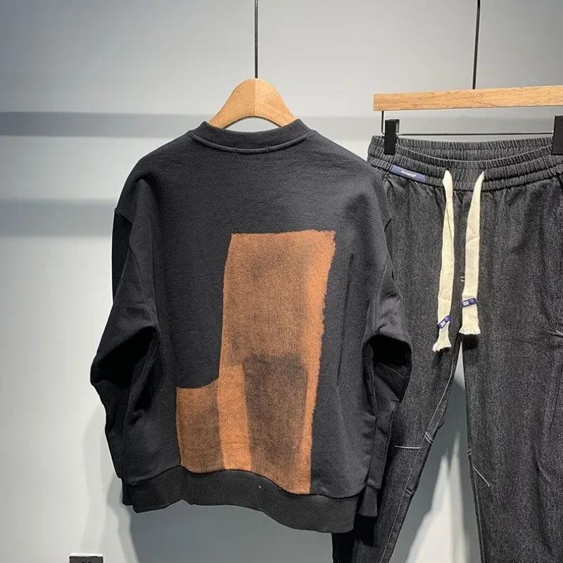 Men's Clothing Hoodieless Blac – Winter Clothing Aesthetic recenzja i cena