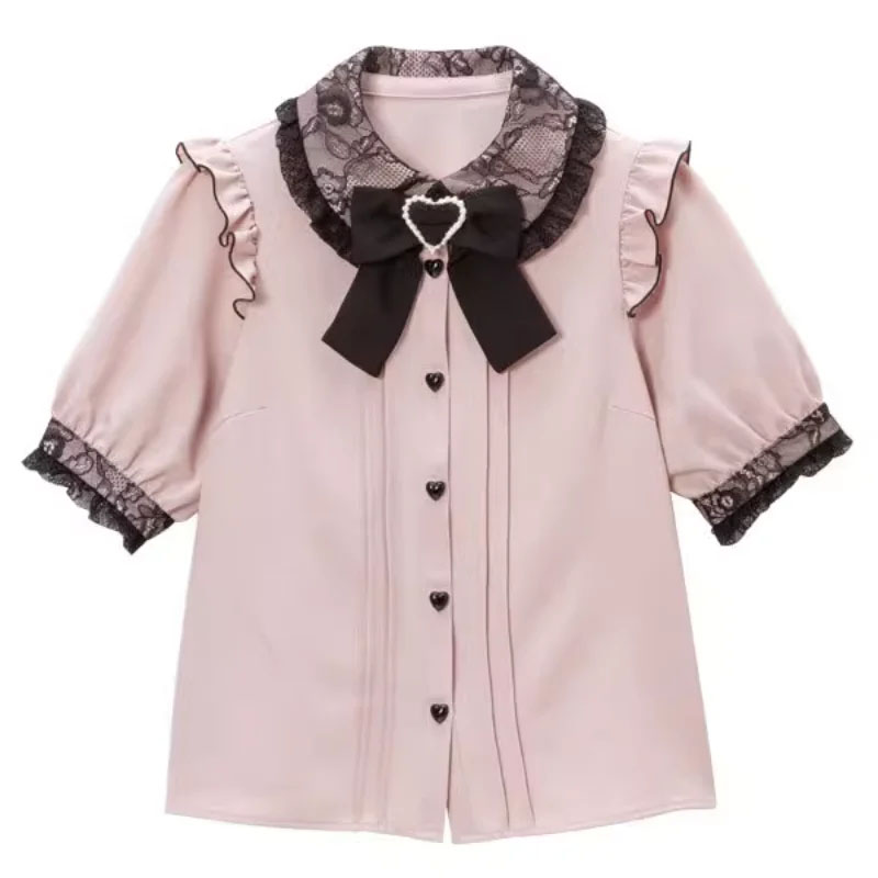 Kawaii Women Shirts Lolita Y2K – Y2K Winter Clothing recenzja i cena