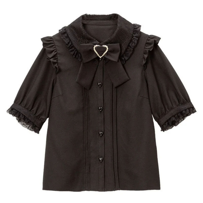 Kawaii Women Shirts Lolita Y2K – Y2K Winter Clothing recenzja i cena
