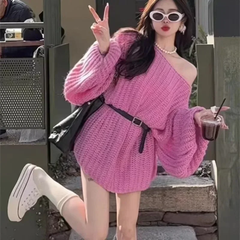 Autumn Women's Knit Sweater Ko – Winter Clothing Offer recenzja i cena