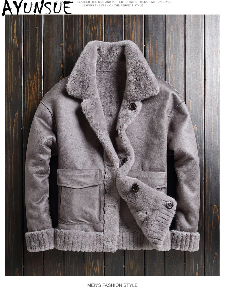 AYUNSUE Winter Faux Mink Fur M – Quality Winter Clothing recenzja i cena