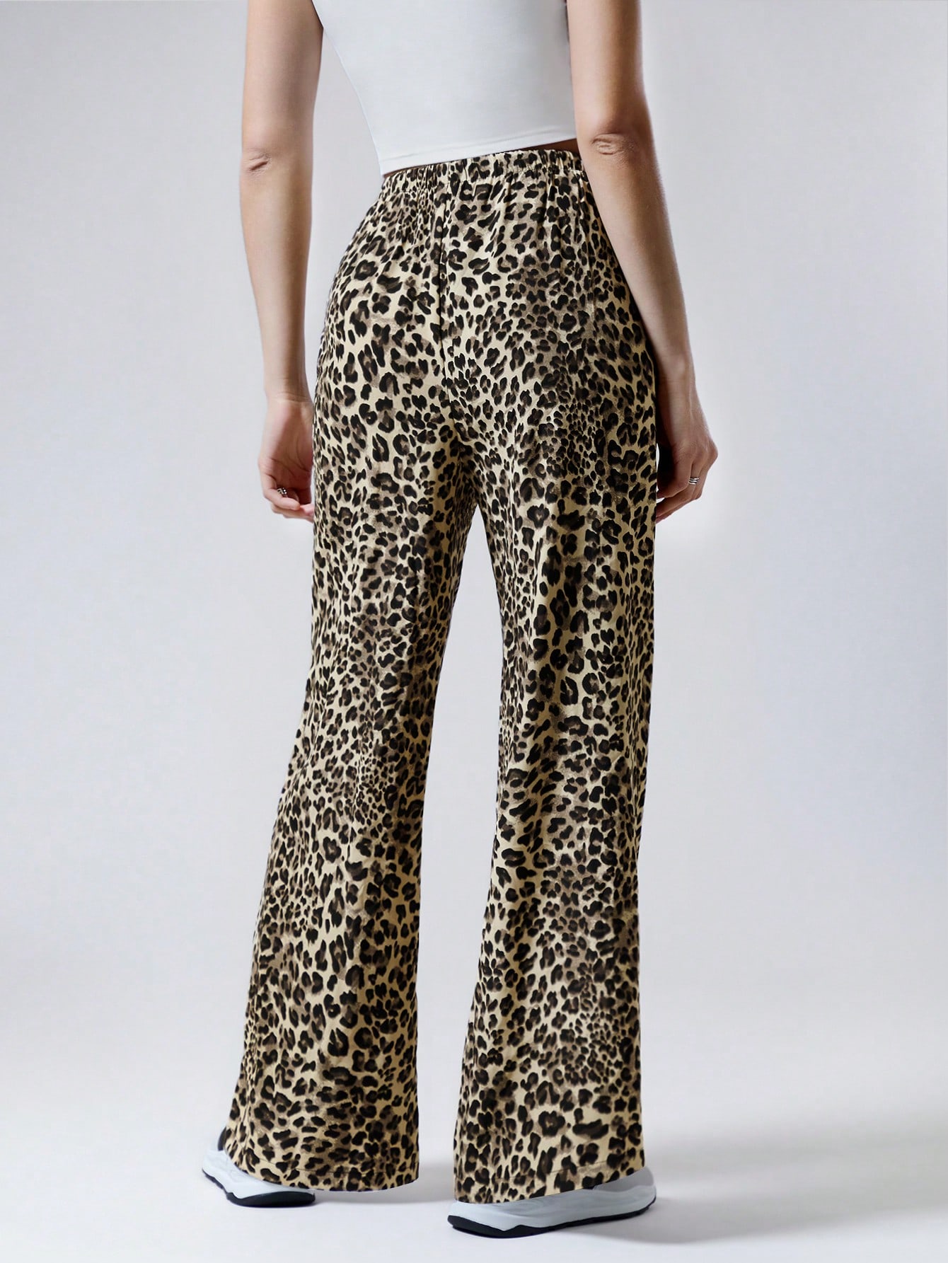 Leopard Print High Waist Casua – Winter Clothing Offer recenzja i cena
