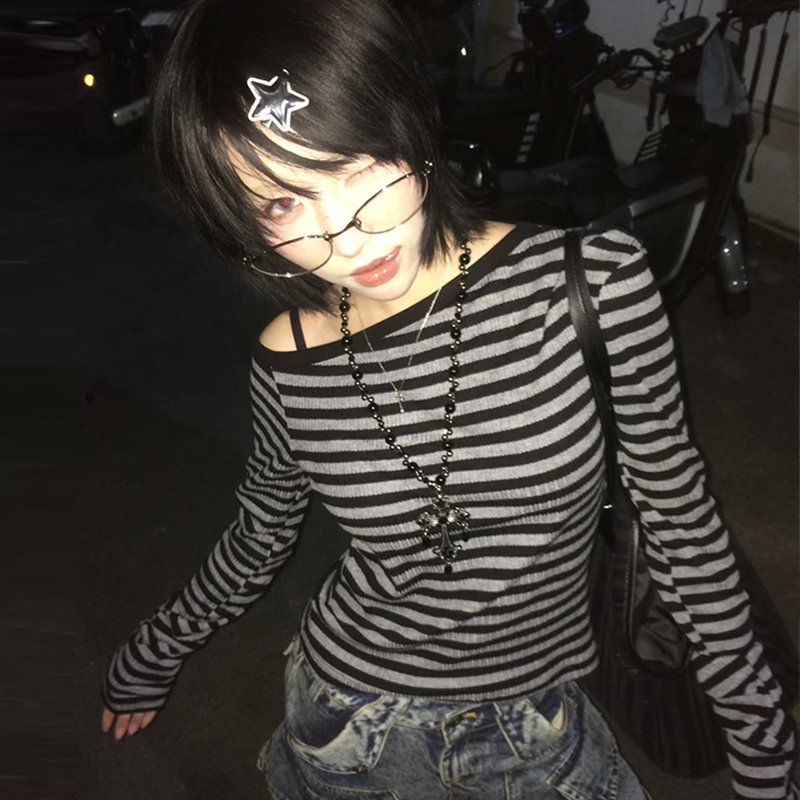 Genayooa Japanese Y2k T-shirt  – Winter Clothing Aesthetic recenzja i cena