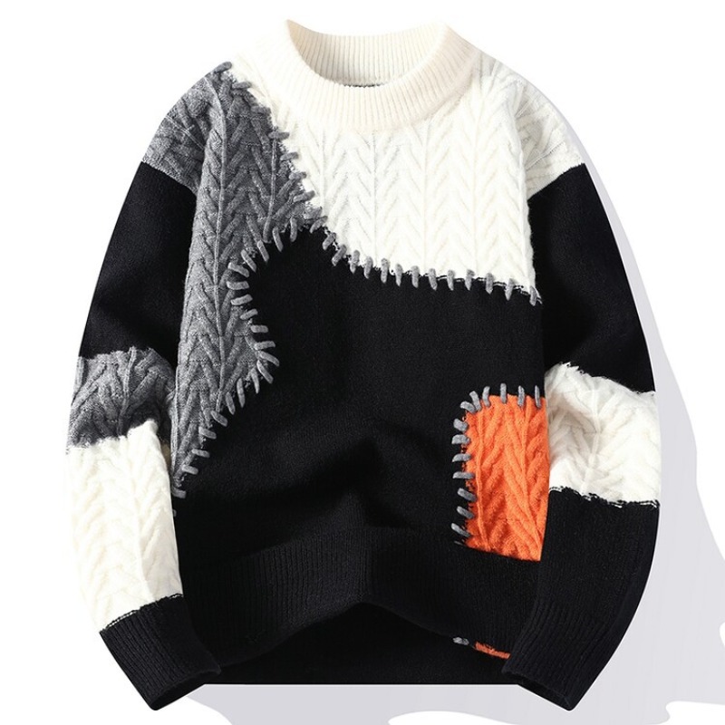 New Fashion Men O-Neck Pullove – Quality Winter Clothing recenzja i cena