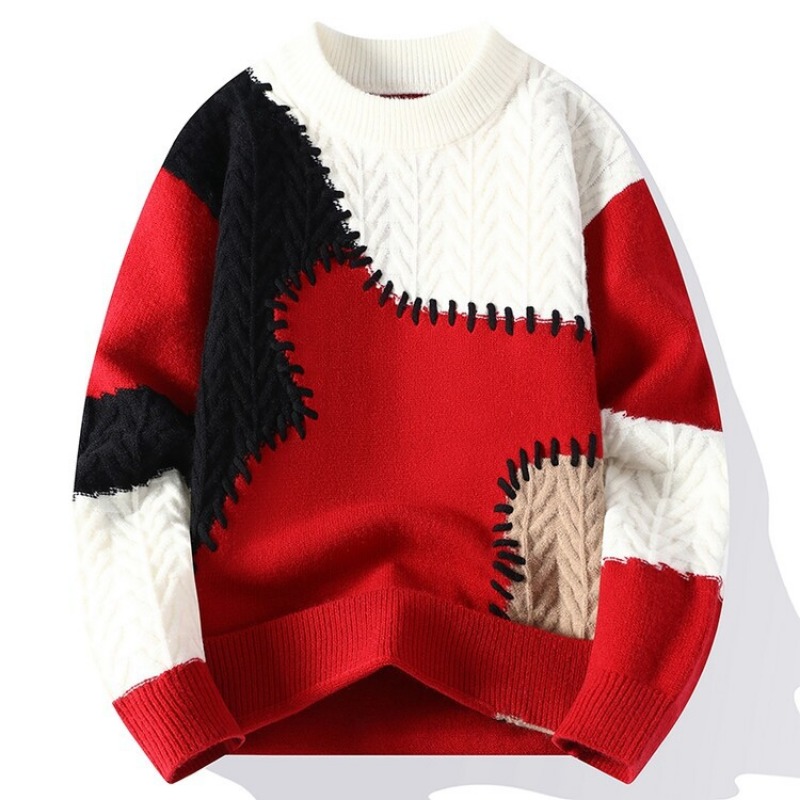 New Fashion Men O-Neck Pullove – Quality Winter Clothing recenzja i cena