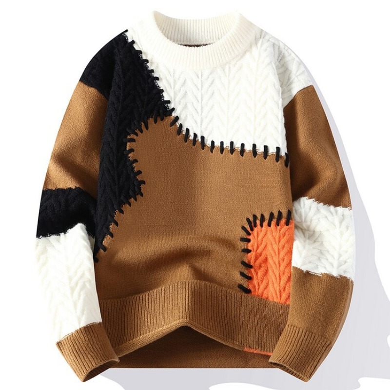 New Fashion Men O-Neck Pullove – Quality Winter Clothing recenzja i cena