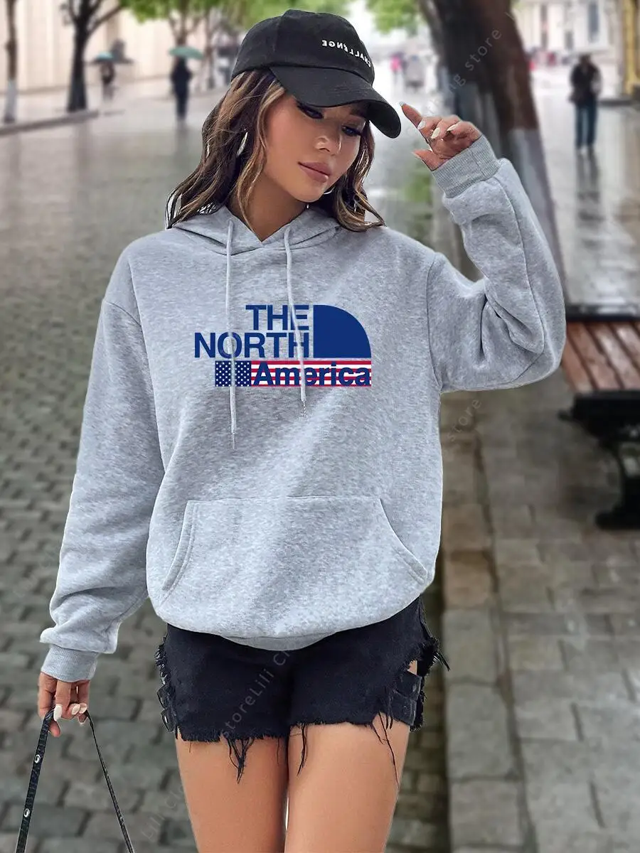 Womens Hoodies Graphic Letter  – Winter Clothing Aesthetic recenzja i cena