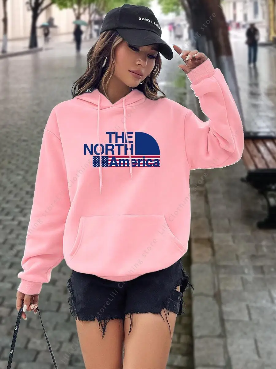 Womens Hoodies Graphic Letter  – Winter Clothing Aesthetic recenzja i cena
