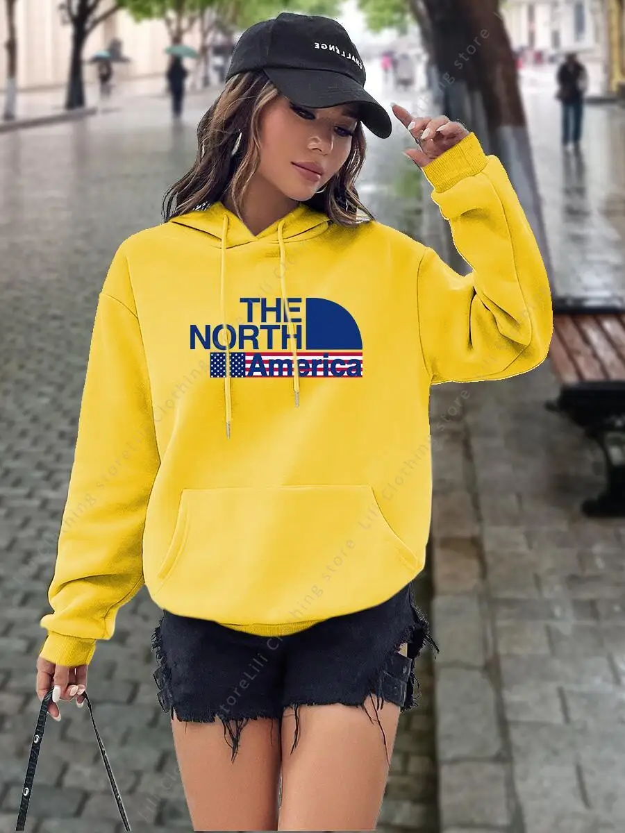 Womens Hoodies Graphic Letter  – Winter Clothing Aesthetic recenzja i cena