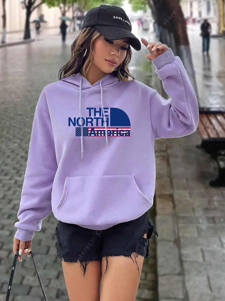 Womens Hoodies Graphic Letter  – Winter Clothing Aesthetic recenzja i cena