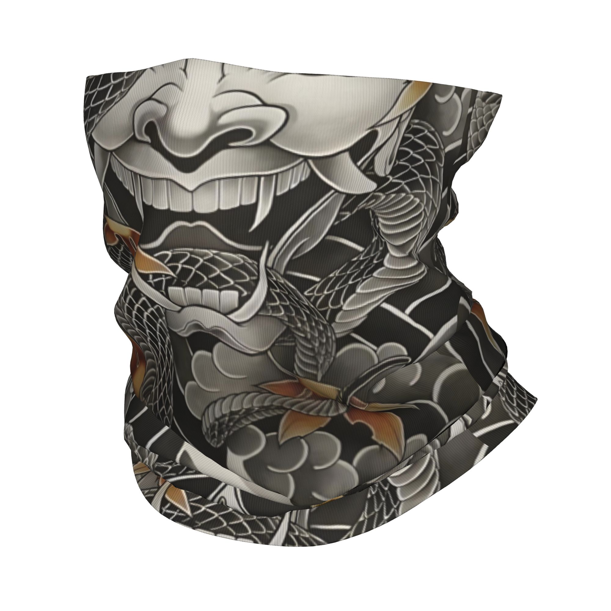 Custom Samurai Oni Demon Banda – Neck Gaiter Fleece recenzja i cena