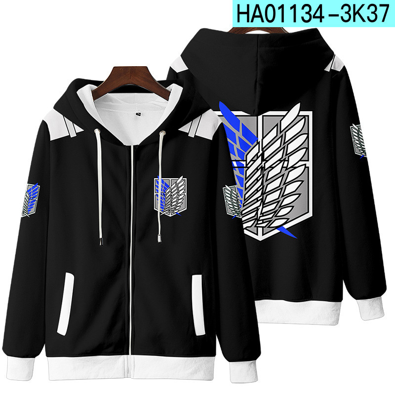 New Attack On Titan 3D Zipper  – Winter Clothes Shop recenzja i cena